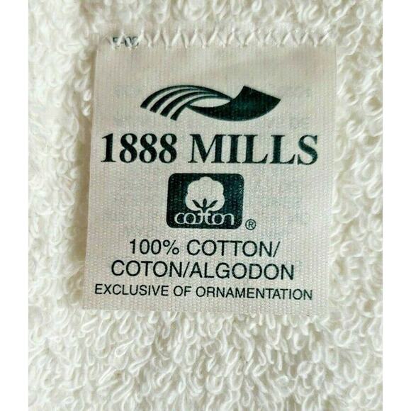 Vintage Bud Light logo Terry Cloth Golf / Bar Towel 19 x 11.5 Budweiser NIP U139 - Picture 3 of 4